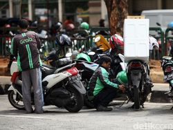 Order Taksi-Ojek Online Terimbas Imbauan Kerja dari Rumah