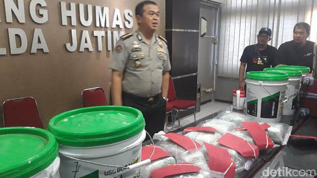 Barang bukti yang diamankan