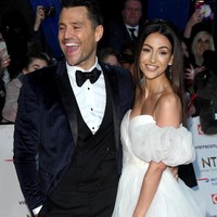 Michelle Keegan bersama suaminya, Mark Wright. Mereka menikah pada 24 Mei 2015 lalu. (Foto: Getty Images)