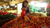 Tak tanggung-tanggung, di Jakarta kenaikan harga cabai tertinggi dapat mencapai hingga Rp 70 ribu per kilonya, harga itu dibanderol untuk cabai rawit hijau.