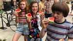 Yuk Intip Pose Menggemaskan Noah Scnapp Saat Makan Ini