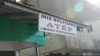 Inilah Mie Belitung Atep, kedai mie yang terletak di Jalan Sriwijaya nomor 27, Tanjung Pandan (Shinta Angriyana/detikcom)