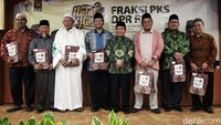 Halal bihalal itu untuk mempererat tali silaturahmi antara anggota DPR maupun pengurus DPP PKS.