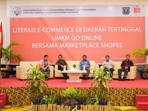 Kemendes Dorong UMKM di Daerah Tertinggal Go Online