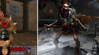Wolfenstein 3D adalah salah satu game yang dahsyat pada zamannya. Kini grafisnya sudah lebih gahar lagi. (Foto: via Reddit)