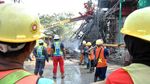 Penampakan Tiang Penyangga Tol Lingkar Bogor yang Ambruk
