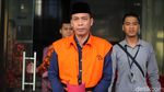 Gaya Anggota DPRD Lampung Tengah Usai Diperiksa KPK