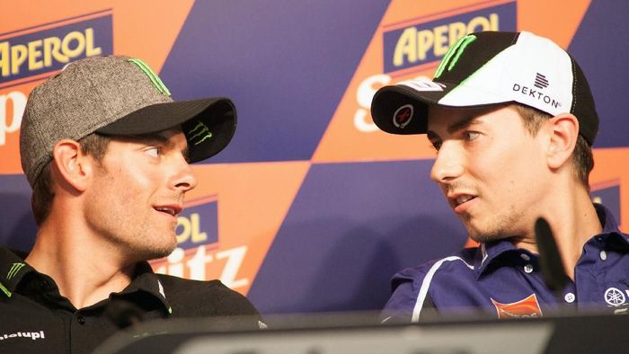 Cal Crutchlow mengomentari rumor pensiun Jorge Lorenzo. (Foto: Mirco Lazzari gp / Getty Images)