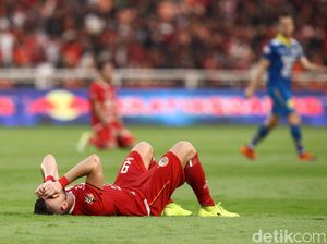 Kalah dari Tira Persikabo, Persija Turun ke Zona Degradasi