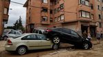 Duh, Deretan Mobil Ini Jadi Korban Banjir di Spanyol