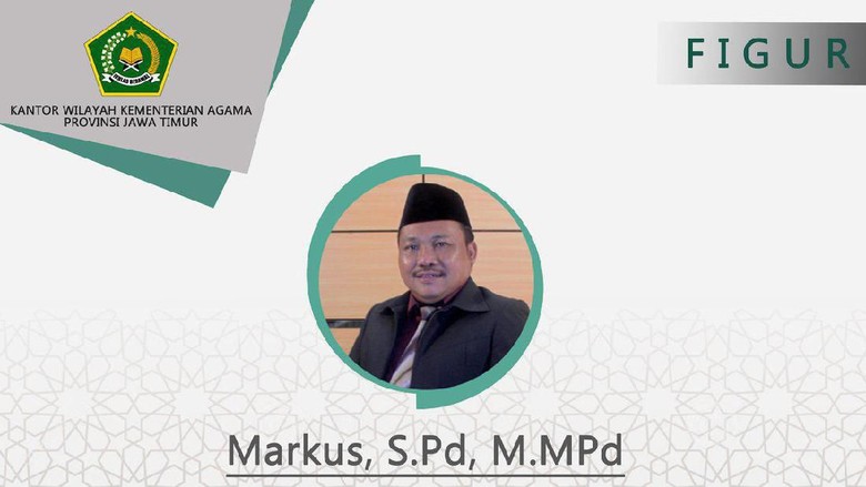 Begini Asal Usul Kepala Kemenag Gresik Markus Mendapatkan Namanya Begini Asal Usul Kepala Kemenag Gresik Markus Mendapatkan Namanya