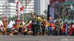 Ragam Atraksi Menarik Meriahkan HUT ke-73 Bhayangkara di Monas