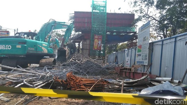 Cor Tol BORR Ambruk, Proyek Disetop Sementara