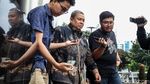 Ekspresi Eks Dirut Jasa Tirta II Djoko Saputro Usai Diperiksa KPK