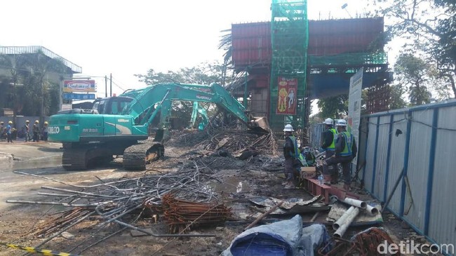 Cor Tol BORR Ambruk, Proyek Disetop Sementara