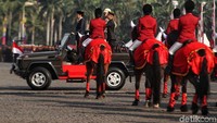 Jokowi mengatakan amanat yang dia sampaikan harus jadi pedoman bagi Polri dalam menjalankan tugas. Ada 5 instruksi yang dia berikan.