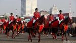 Ragam Atraksi Menarik Meriahkan HUT ke-73 Bhayangkara di Monas