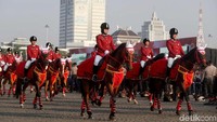 Polisi wanita (Polwan) banyak dilibatkan dalam kegiatan atraksi. Peserta atraksi berasal dari anggota polisi dan TNI dari berbagai daerah.