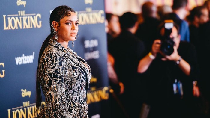 beyonce HOLLYWOOD, CALIFORNIA - JULY 09: Beyoncé attends the premiere of Disneys
