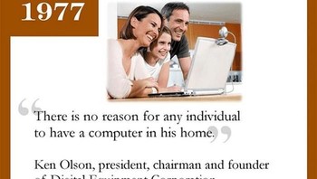 Komputer: Tidak ada alasan bagi orang-orang untuk memiliki komputer di rumah. Foto: infographicity
