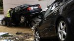 Duh, Deretan Mobil Ini Jadi Korban Banjir di Spanyol