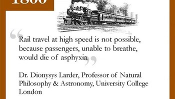 Kereta Api: Perjalanan di rel dalam kecepatan tinggi adalah tidak mungkin, karena penumpang yang tidak bisa bernapas, akan meninggal. Foto: infographicity