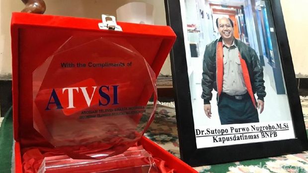 ATVSI Beri Penghargaan Kepada Almarhum Sutopo Purwo Nugroho