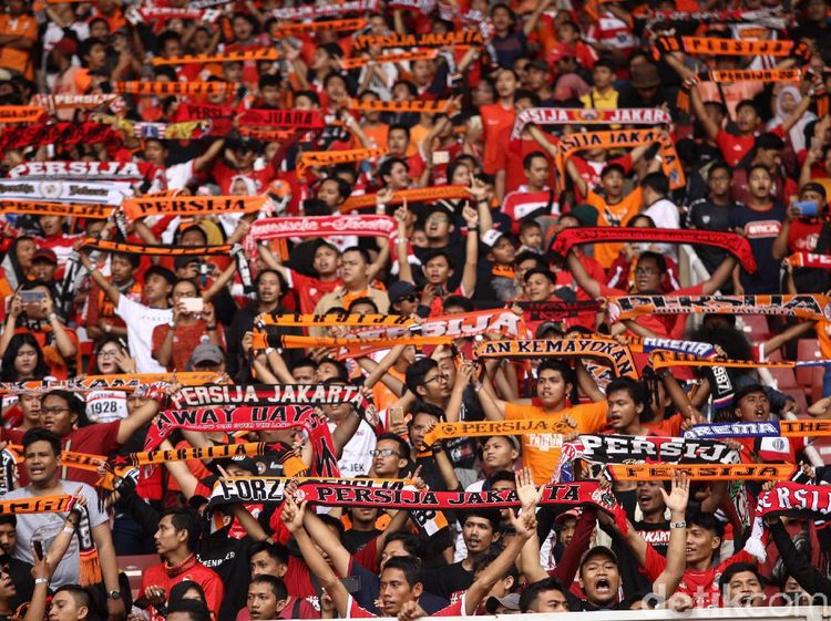 The Jakmania Oranyekan Stadion GBK