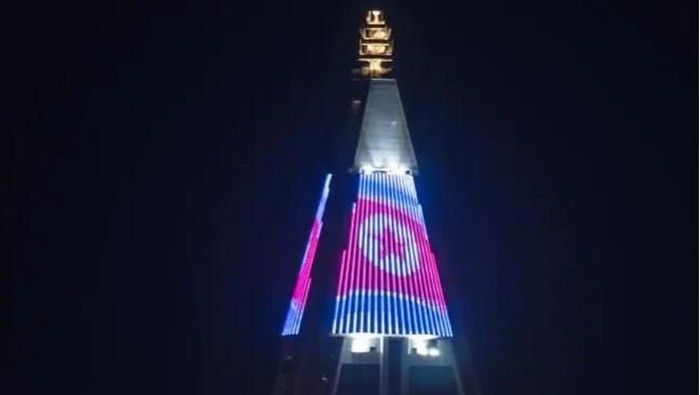Hotel Ryugyong di Korut.