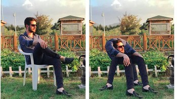 James Fridman, begitu namanya, punya akun menghibur di @fjamie013 yang sudah diikuti oleh jutaan follower. Salah satu follower ini minta kursinya diubah karena kurang estetis, tapi malah dia yang dibentuk menjadi kursi. Foto: Instagram