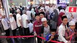 Potret Seru 1.029 Anak Yatim Coba Trans Studio Jakarta di Cibubur