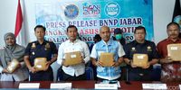 2 Anjing BNN Gagalkan Penyelundupan Ganja 169 Kg ke Jabar-Jakarta