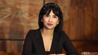 Usai bebas Vanessa pun kembali muncul di layar kaca dengan beragam cerita seperti pertikaian dengan sang ayah. Pool/Noel/detikFoto.