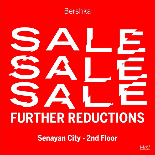 Bershka juga sedang diskon. Retailer tersebut masih memotong harga sejumlah pilihannya hingga 60%.  Foto: Twitter
