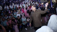 Ribuan anak yatim itu menonton pertunjukan dan menikmati aneka wahana yang seru di taman rekreasi indoor tersebut.