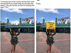 Bikin Ngakak, Ulah Terbaru Pakar Photoshop Kocak