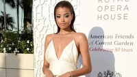 Ella Balinska saat menghadiri sebuah acara di California, Amerika Serikat pada Rabu (10/7) waktu setempat. Gregg DeGuire/Getty Images