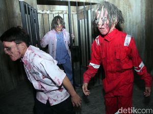 Serem! Siapa Berani Perang Lawan Zombie di Trans Studio Cibubur?