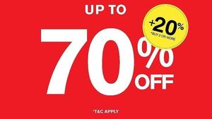Hush Puppies Hingga Bershka, 10 Brand yang Bulan Ini Diskon Hingga 70%