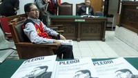 Joko Driyono menjalani sidang lanjutan di Pengadilan Negeri Jakarta Selatan, Kamis (11/7/2019).