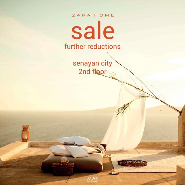 Sementara Anda yang butuh mempercantik rumah dapat mengunjungi Zara Home. Merek tersebut diskon hingga 60%. Foto: Twitter