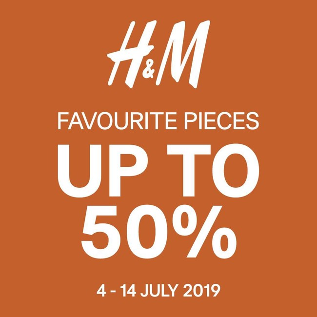 Anda yang butuh baju baru bisa mengunjungi H&M. Retailer tersebut mendiskon sejumlah pilihan favorit hingga 50%. Foto: Twitter