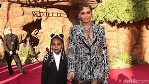 Mama Lion! Beyonce dan Blue Ivy tampil Cetar Bertabur Berlian