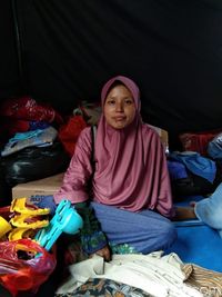 Melihat Lebih Dekat Kondisi Korban Kebakaran Tebet di Tenda Pengungsian