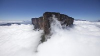 Gunung Roraima merupakan salah satu pemandangan alam paling terkenal di Tepui Venezuela. Gunung ini pun masuk dalam salah salah satu tempat terindah di dunia. Istimewa/Dok.  feel-planet.com.