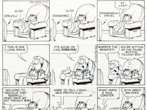 Komik Strip Si Kucing Gemuk Garfield Dilelang
