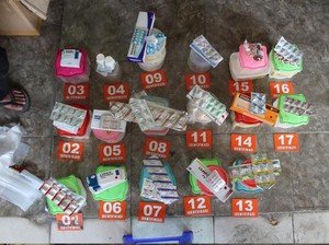 Bareskrim Ungkap Praktik Pabrik Obat Paten Palsu di Semarang