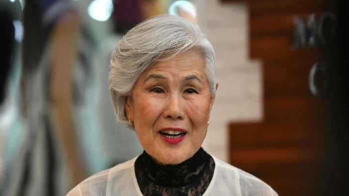 Choi Soon-Hwa jadi model tertua di Korea Selatan. Foto: AFP Choi Soon-Hwa jadi model tertua di Korea Selatan. Foto: AFP