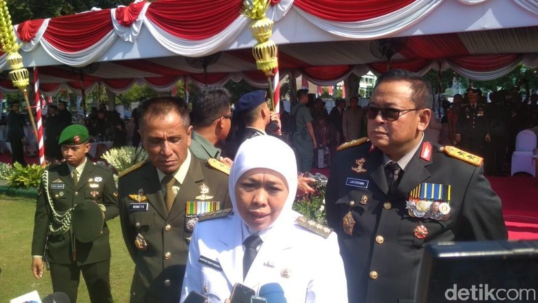 Soal Pabrik Limbah B3 di Lamongan, Khofifah Singgung Pemimpin Terdahulu Soal Pabrik Limbah B3 di Lamongan, Khofifah Singgung Pemimpin Terdahulu