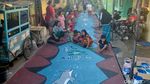Asyik, Ada Mural 3D Hiasi Gang di Kampung Pulo Cirebon